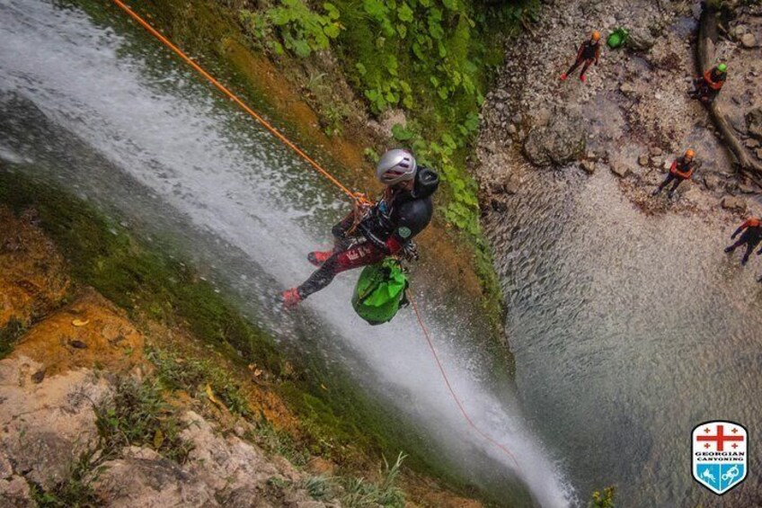 Canyoning and Rappelling tour around Kutaisi