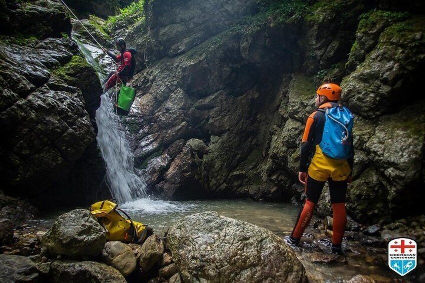 Canyoning and Rappelling tour around Kutaisi