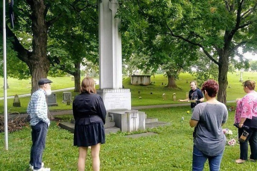 Show item 3 of 11. Tour of Historic Wesleyan Cemetery