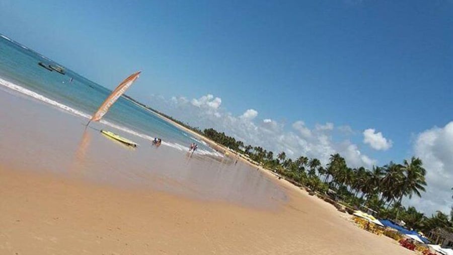 Beach of Guarajuba North Coast. 2nd stop