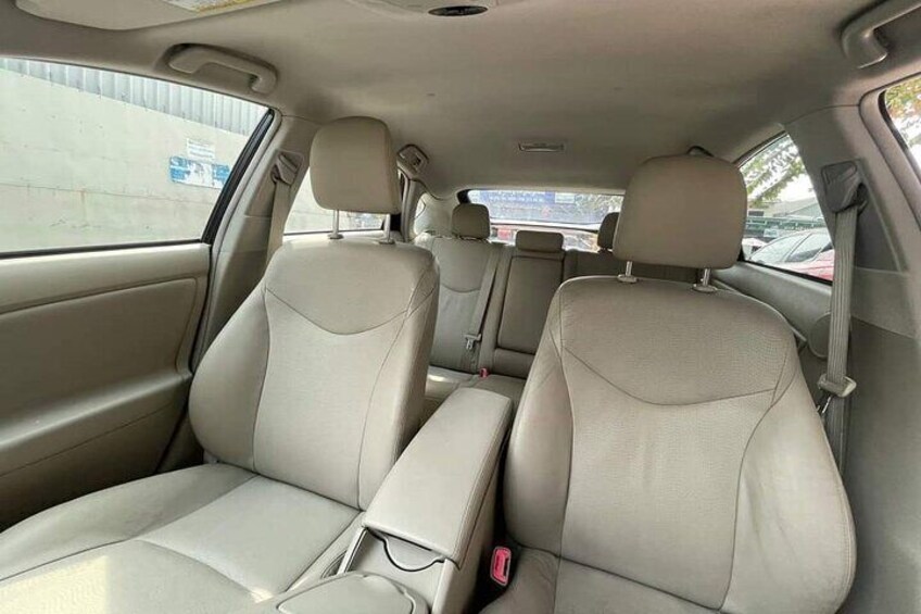 Toyota 4seat interior