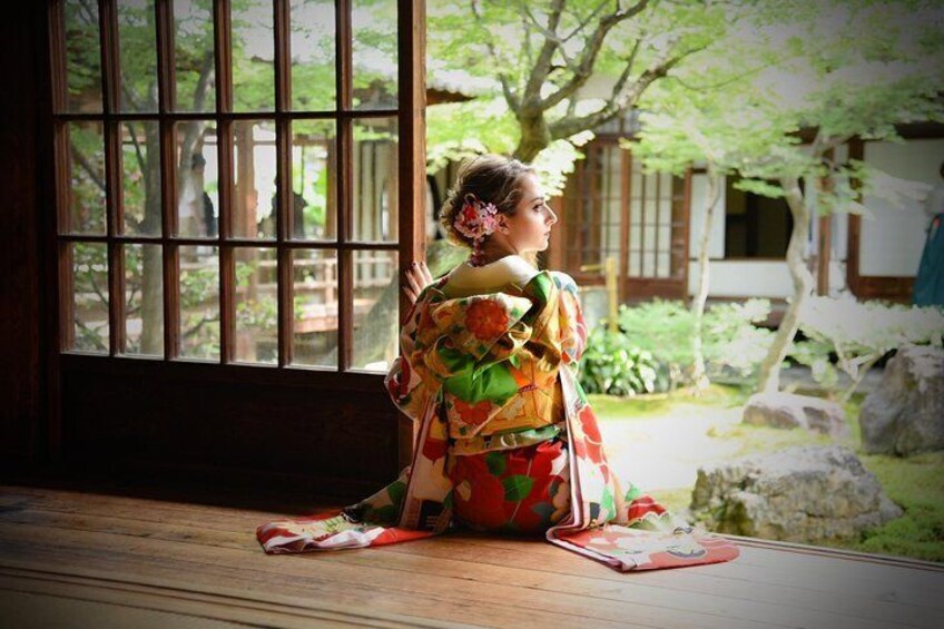 [Kyoto Street Shot] Recording every wonderful moment of travel with shutter (free kimono experience)