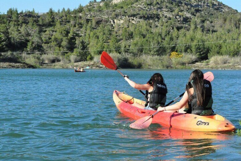 Kayak at Apolakkia Lake!