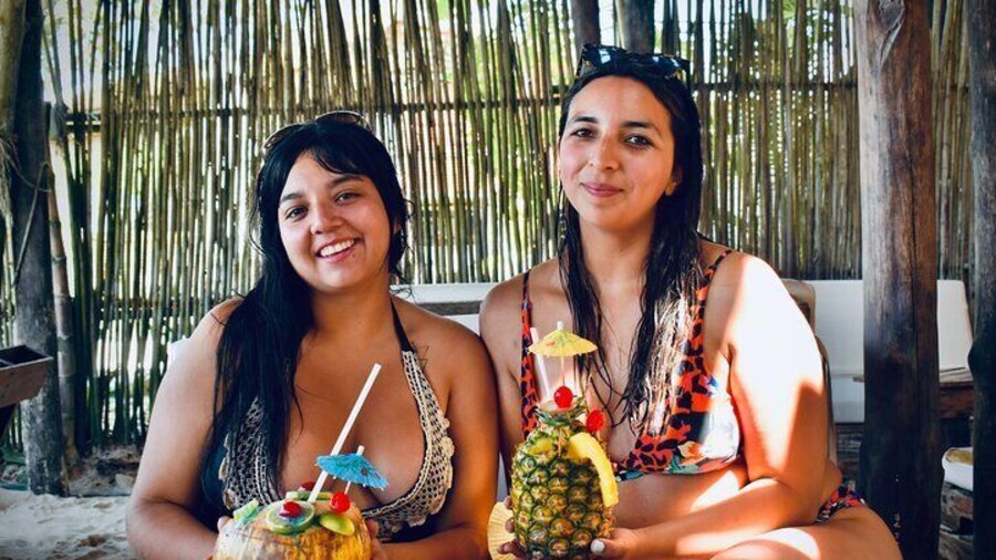 Visit in Cartagena Playa Blanca in Baru Island