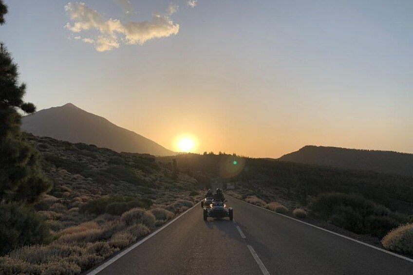 The most beautiful and impressive sunsets.