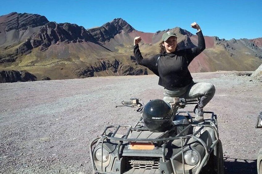 Mountain of Seven Colors by ATV from Cusco