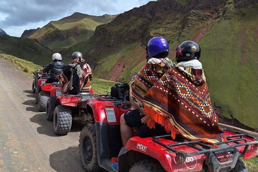 Full-Day Rainbow Mountain Adventure with 2-Hour ATV Ride