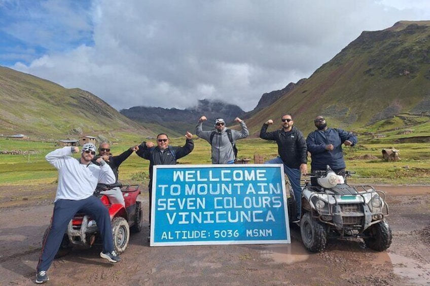 2-Hour ATV Ride: Explore the Seven Colors Mountain for Full Day