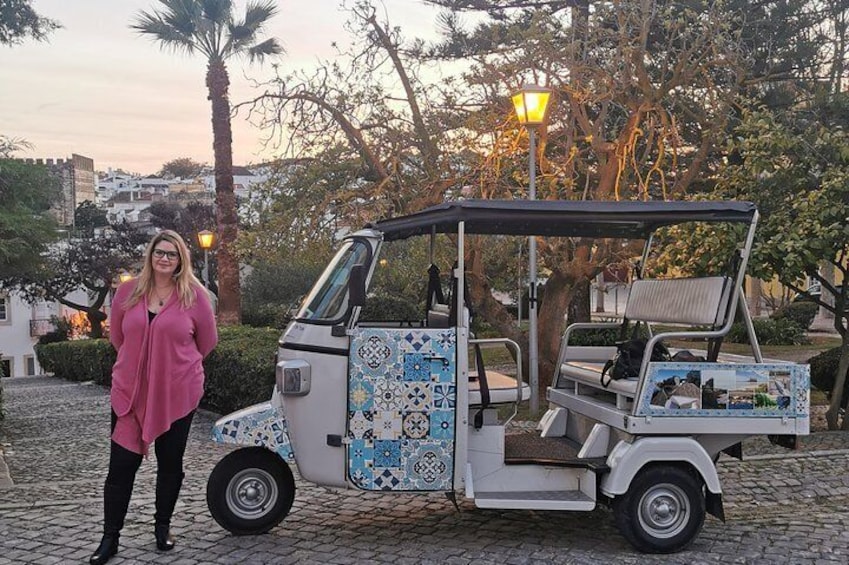 Beautiful portraits of our customers on the Tuk Tuk ride.