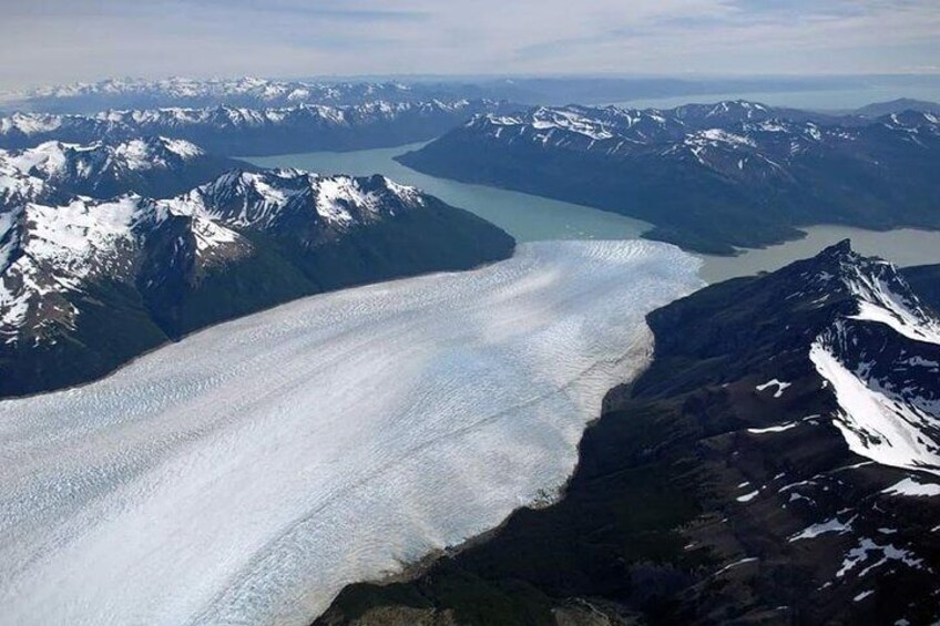 Aerial view Moreno Glacier