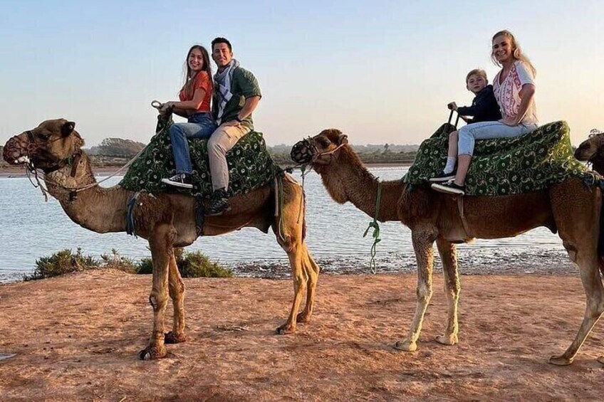 Camel Ride in Agadir at Sunset with Barbecue & Couscous