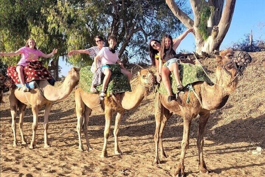 Camel Ride in Agadir at Sunset with Barbecue & Couscous