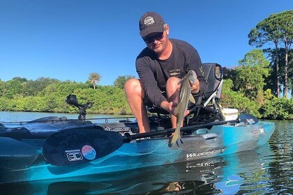 Private Eco Pedal Kayak Fishing Expedition with Cocoa Kayaking
