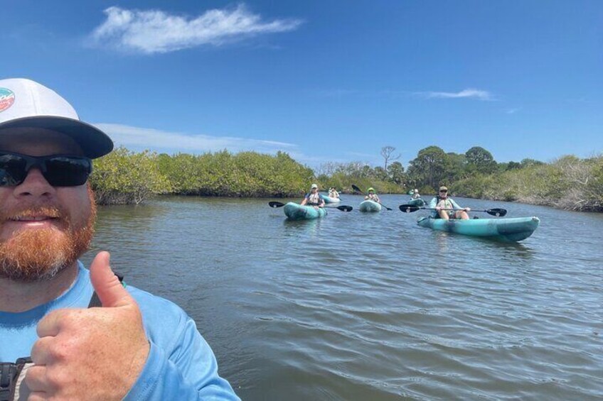 Wildlife Refuge Dolphin, Manatee & Mangrove Kayak or Paddleboarding Tour!