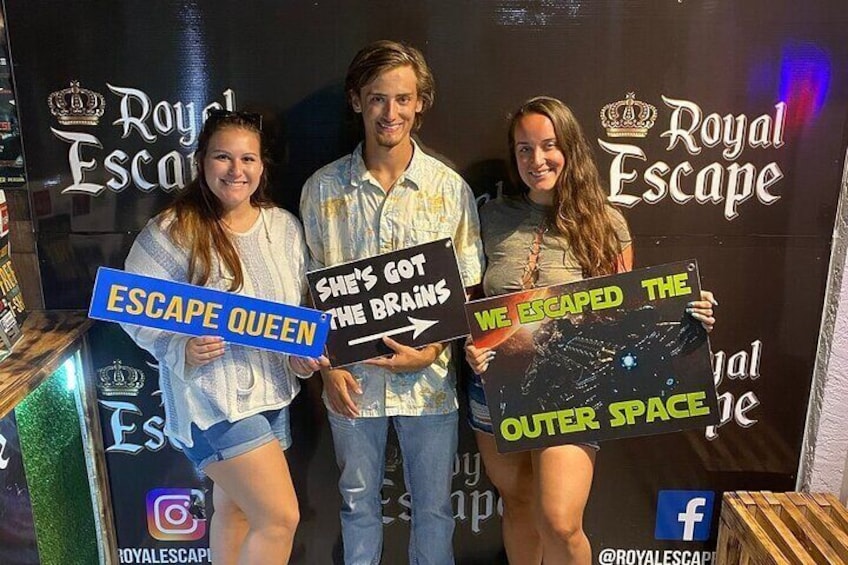Outer Space One Hour Escape Game
