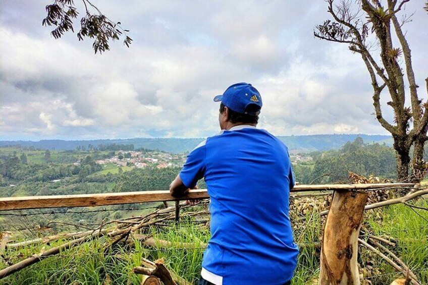 Horseback riding to the viewpoints and the Sestillal waterfall in Salento