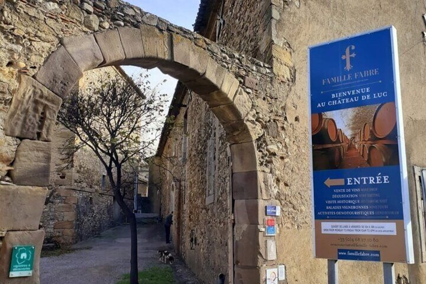 Entrance to the castle