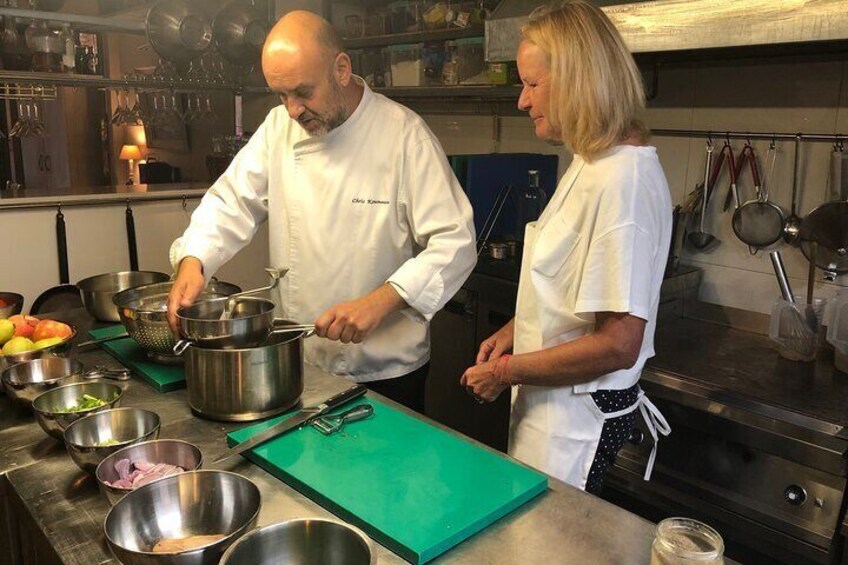 Cooking Class & Private Dining with Head Chef in Kalamata Messinia, Greece!