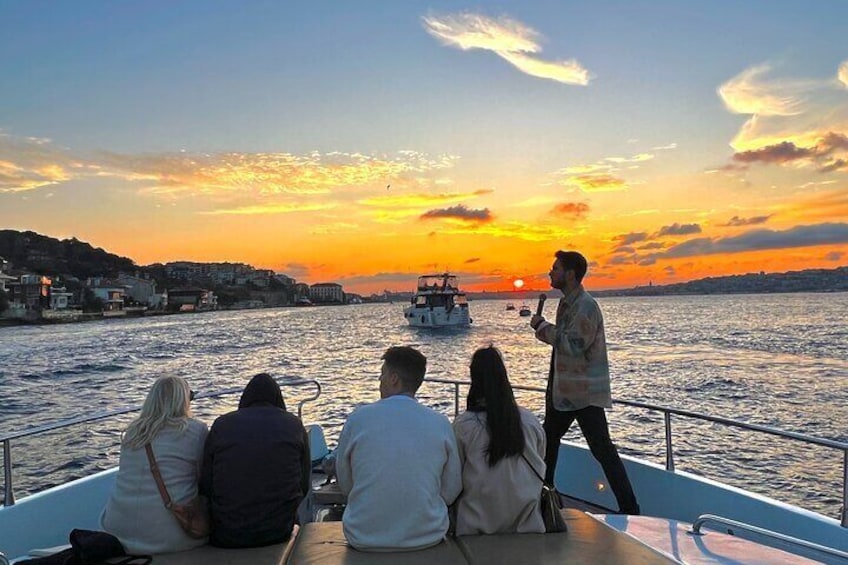 Sunset Cruise on Luxury Yacht Istanbul
