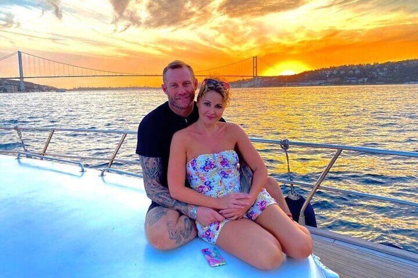 Sunset Cruise on Luxury Yacht Istanbul