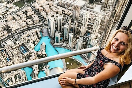 Heldags Dubai-turné med Burj Khalifa-billet 'I toppen'