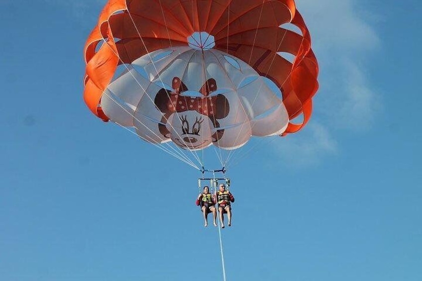 Parascending in Marina Rubicon