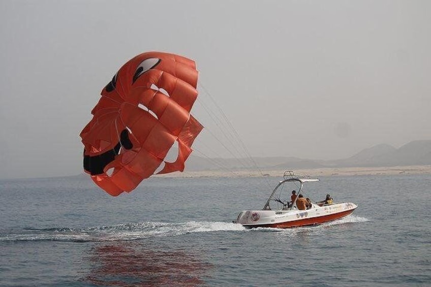 Parascending in Marina Rubicon