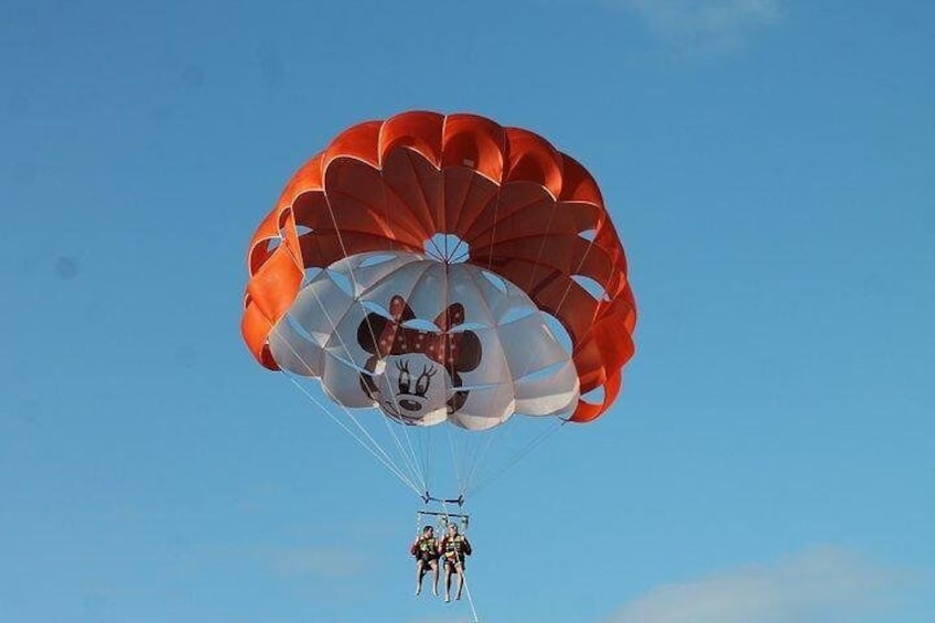 Parascending in Marina Rubicon