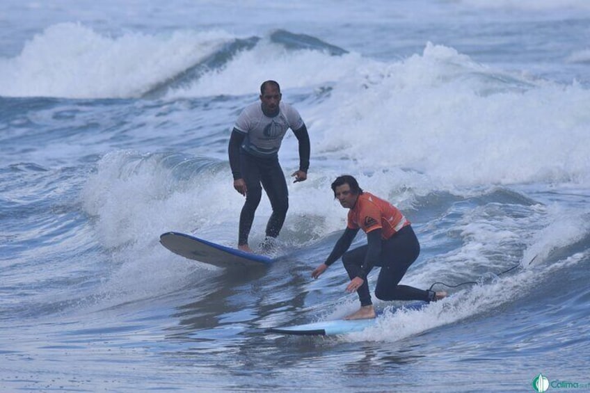 Surf lessons in Famara (4 hours)