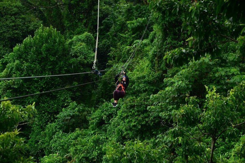 Canopy Tour + Tarzan Swing + White Water Rafting