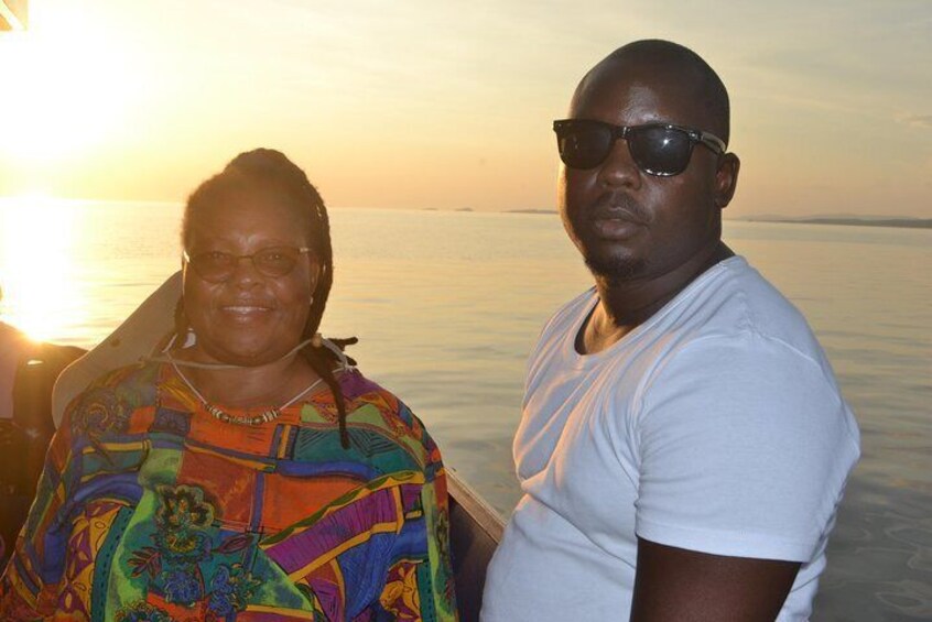 A sunset cruise on lake Kariba