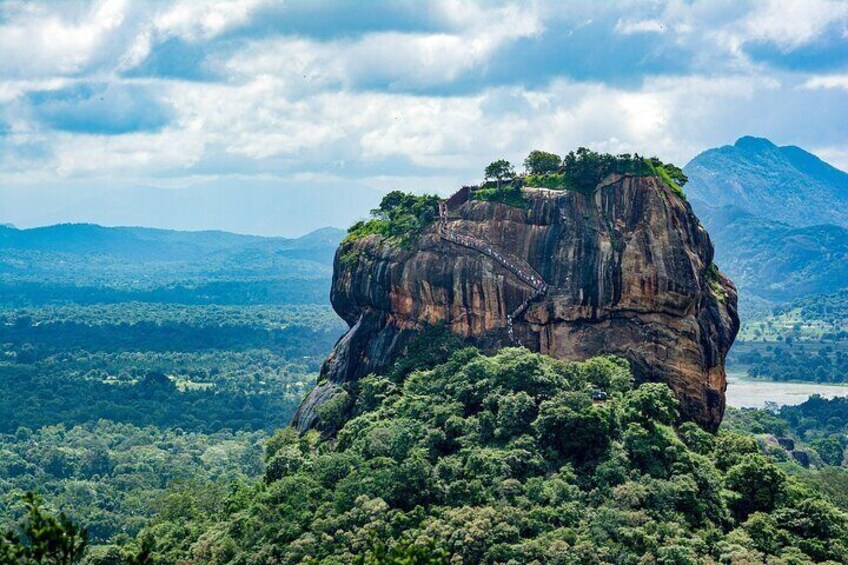 Day Tour to Sigiriya Rock Fortress & Dambulla Cave From Negombo.