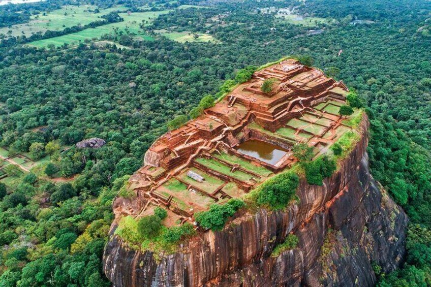 Day Tour to Sigiriya Rock Fortress & Dambulla Cave From Negombo.