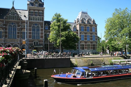 Crucero por el canal de la ciudad en Blue Boat Company y Rijksmuseum