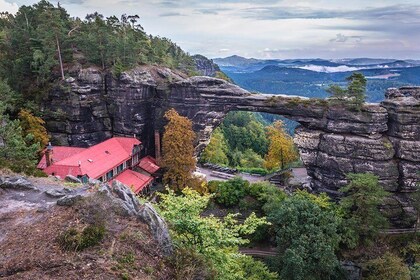 Day Trip to Bohemian and Saxon Switzerland Hiking+boat ride