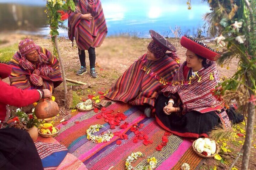 Inca marriage in Machu Picchu
