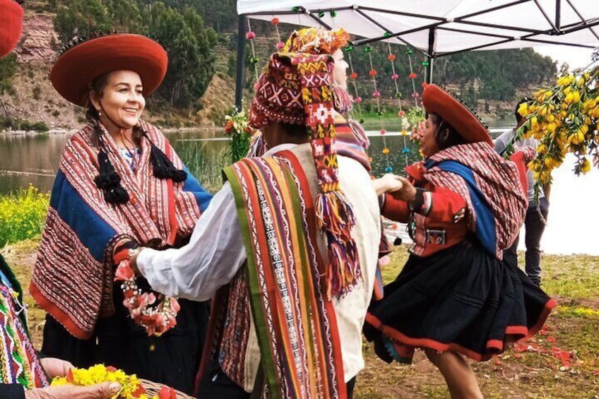 Andean marriage in the Sacred Valley