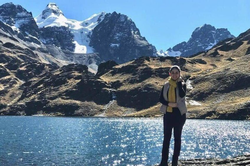 Chiarkhota Lagoon, one of the attractions observed in the Tour