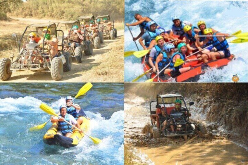 Rafting and Buggy Safari Tour in Köprülü Canyon