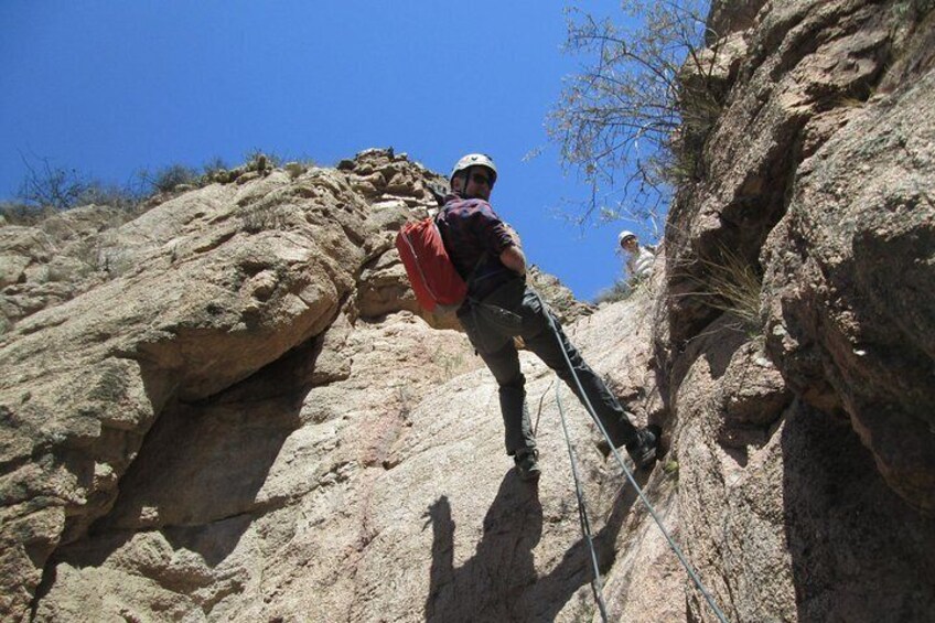 Trekking + Rappels + Cacheuta Hot Spring