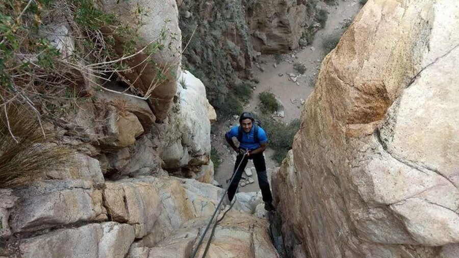 Trekking + Rapeles + Terma de Cacheuta