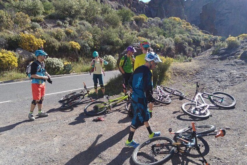 Mountain bike excursions