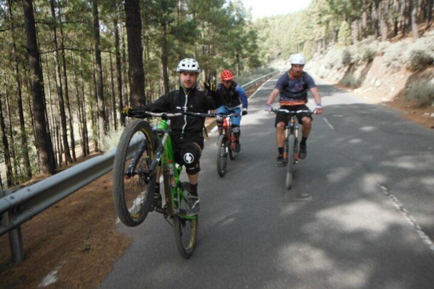 Mountain bike excursions