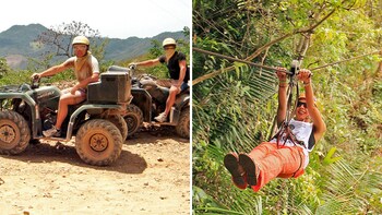 ATV & Canopy Ziplining Combo