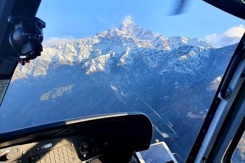 Mountain Calling in Nepal Machhapuchre Himal