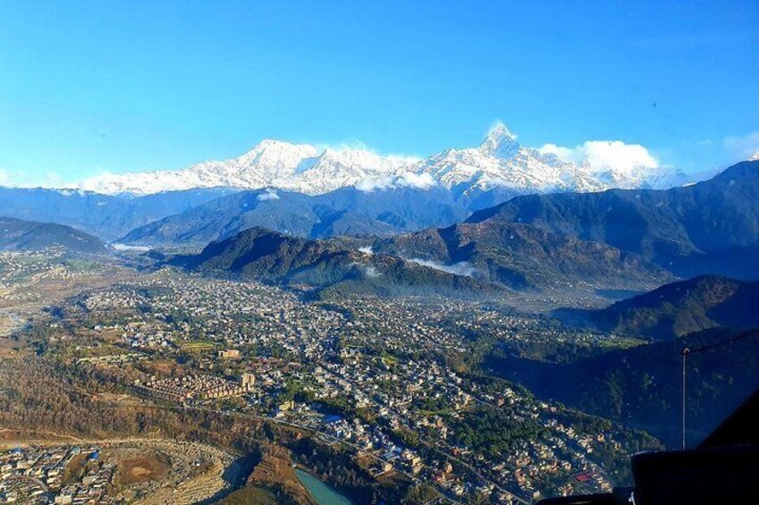 Nepal Pokhara and Mountains