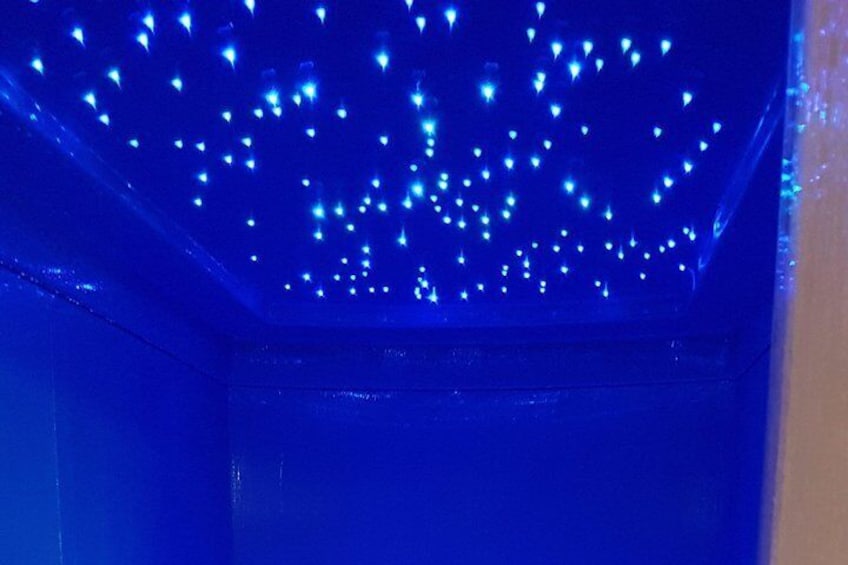 Floating, hovering at Zero Gravity Day Spa Beauty Center Bemerode