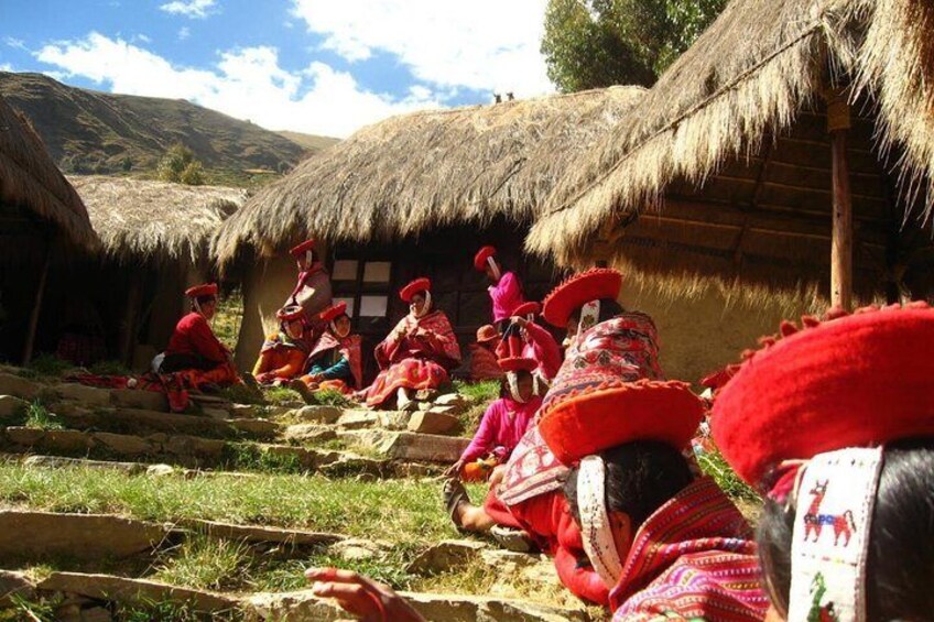 Textiles made of Alpaca in the craft workshops