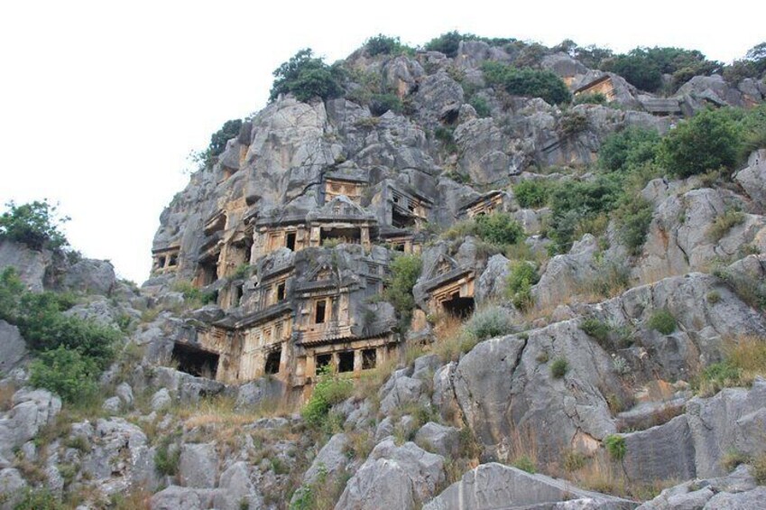 from Side: Excursion to Demre Myra Kekova Sunken City