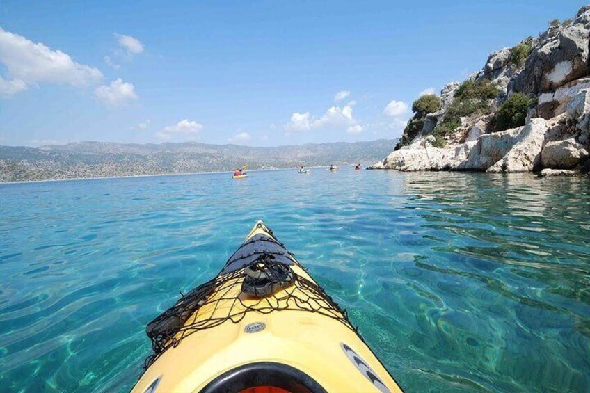 kekova - canoeing